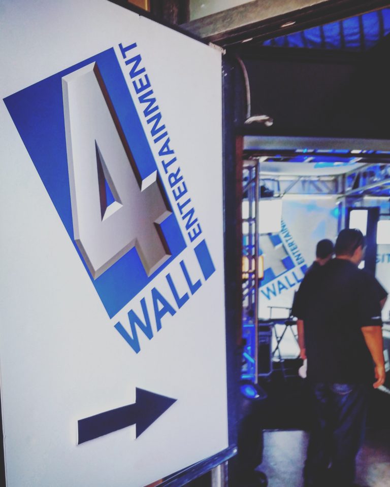 4Wall Entertainment Showroom Entrance at Cine Gear Expo 2017 Photo by Socialbilitty 768x960