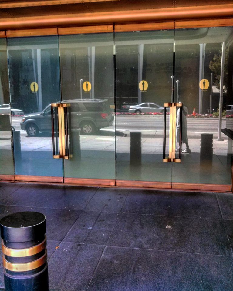 Academy Museum of Motion Pictures Front Doors Old Orbachs Store Building Reflection Photo by Socialbilitty 768x960