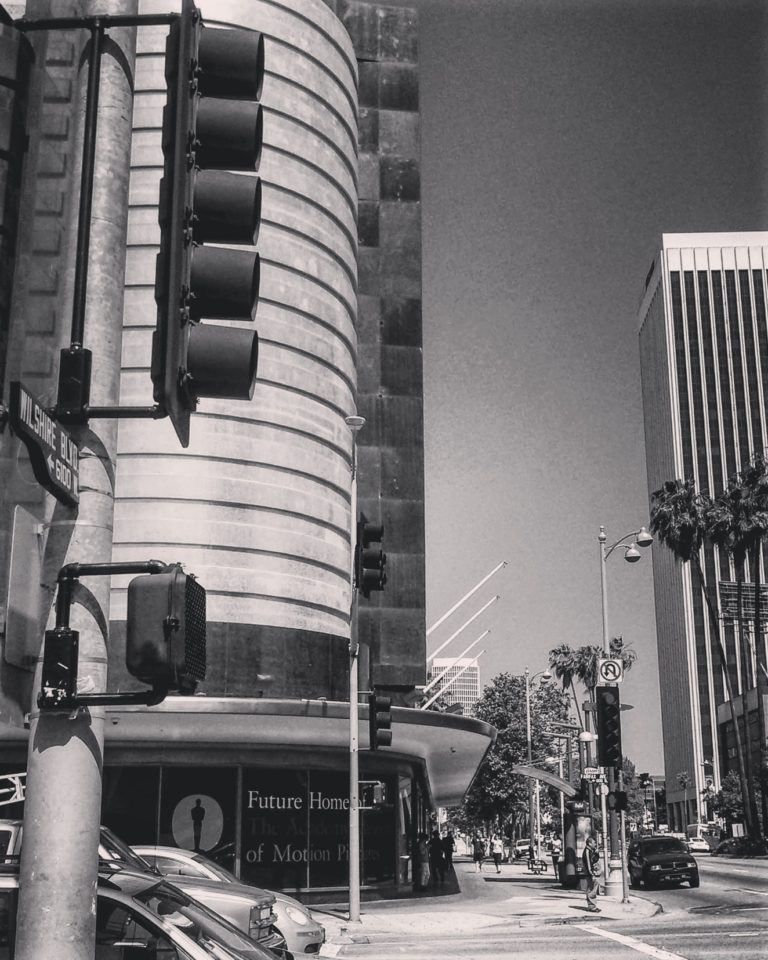 Academy Museum of Motion Pictures Future Home on Fairfax Black White Photo by Socialbilitty 768x960