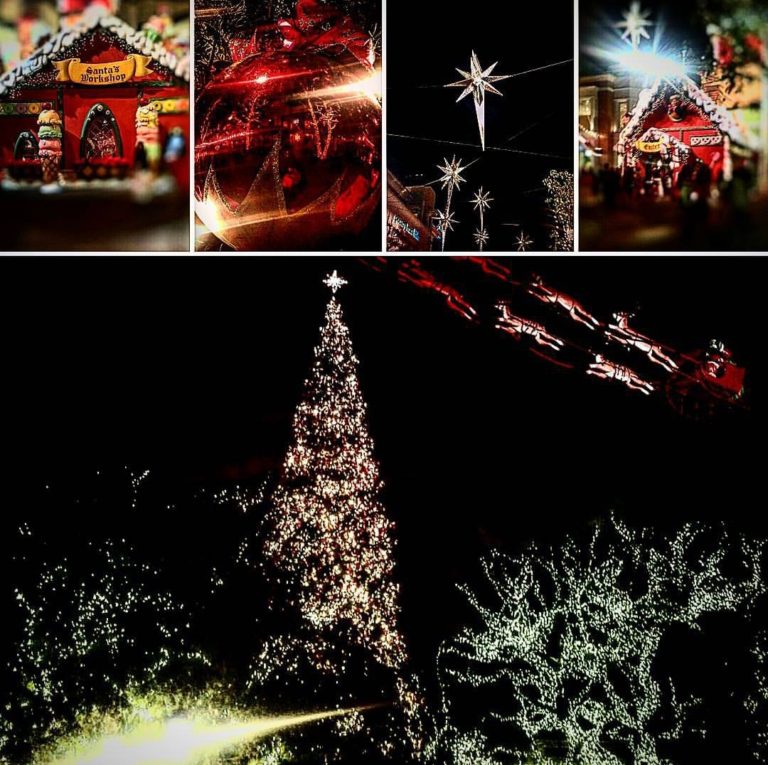 Christmas at The Grove 2015 Collage Photo by Socialbilitty 768x765