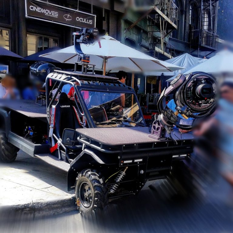 Cinemoves Vehicle in Motion @ Cine Gear Expo 2016 Paramount Studios Photo by Socialbilitty 768x768