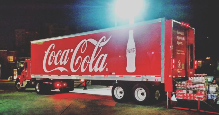 Coca Cola Semi Truck Delivery Photo by Socialbilitty 768x402