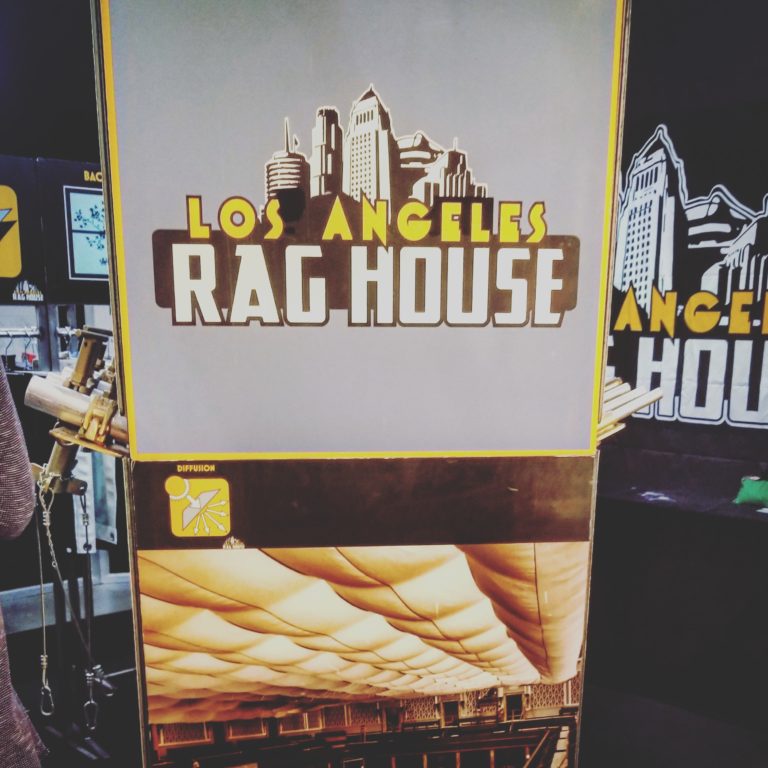 Los Angeles Rag House Signage Cine Gear Expo 2018 Photo by Socialbilitty 768x768