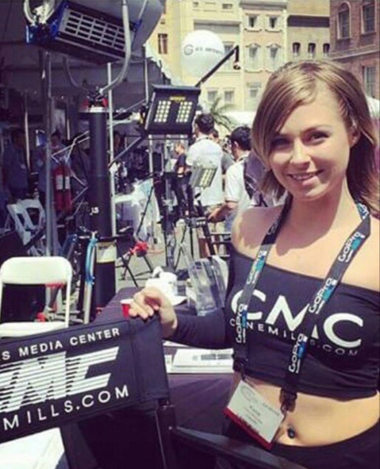 Model at CMC Cine Gear Expo 2016 768x948
