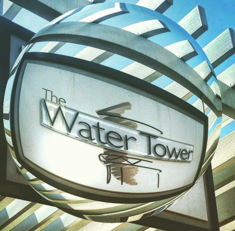 Paramount Pictures Water Tower Cafe Sign 768x755