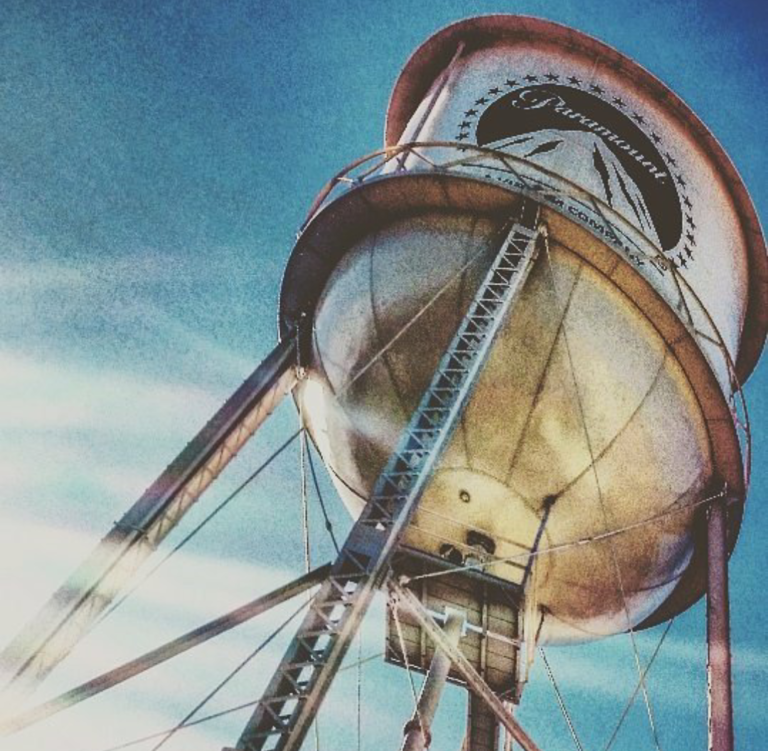 Paramount Pictures Water Tower Close Up 768x751