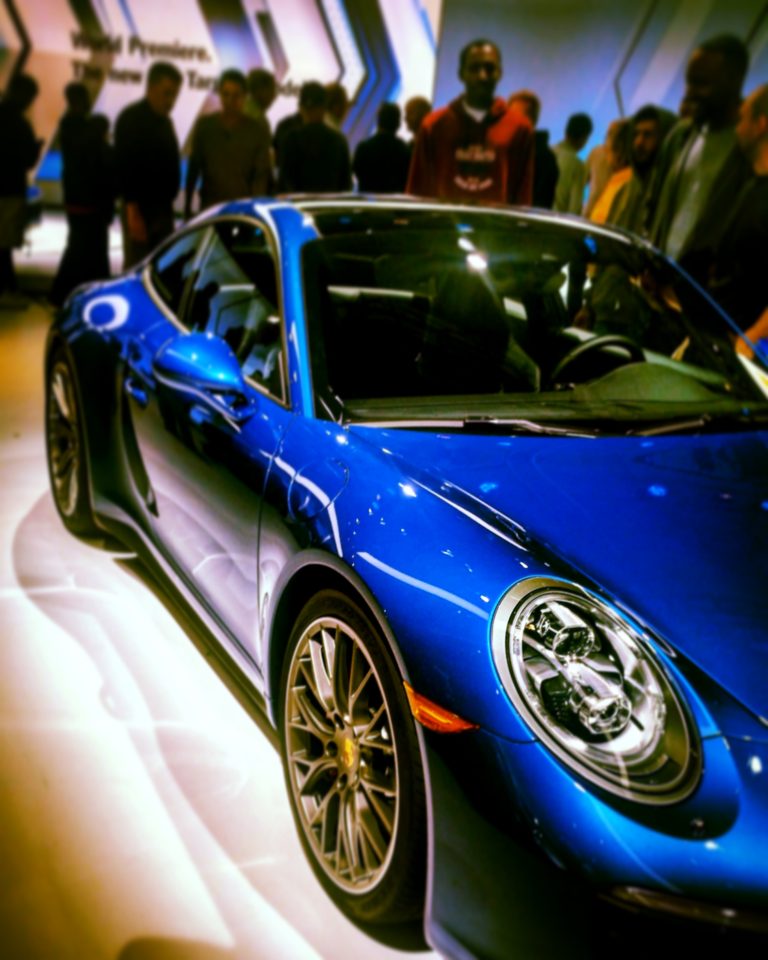 Porsche at Los Angeles Convention Center – LA Auto Show 2015 Photo by Socialbilitty 768x960