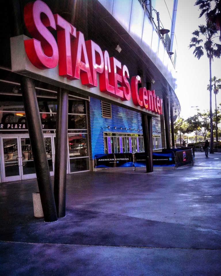 Staples Center Sign Photo by Socialbilitty 768x960