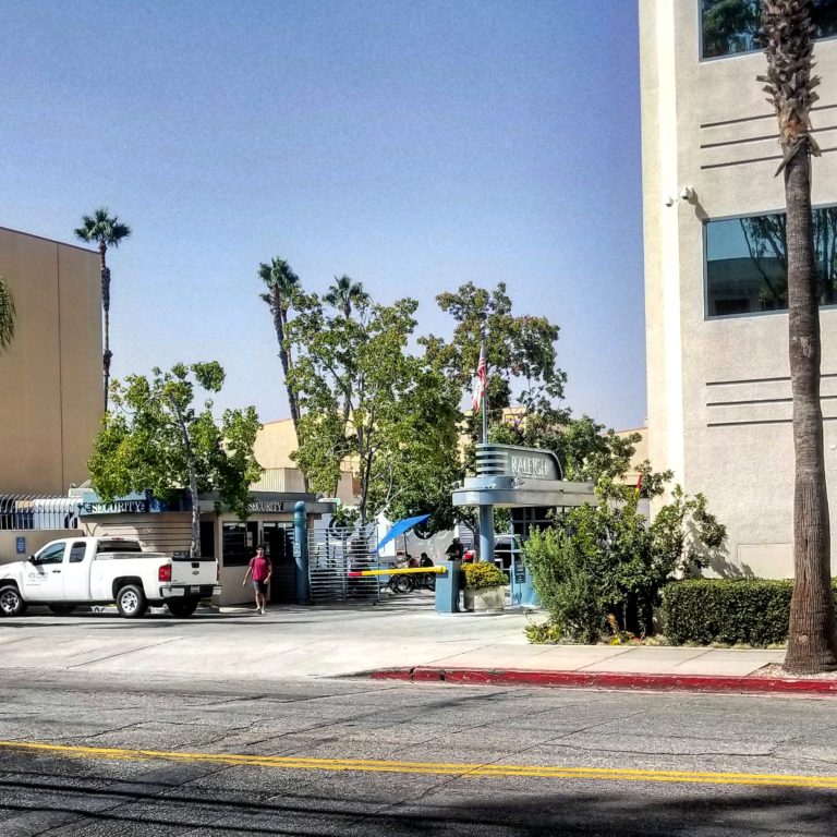 Streetlights PAs at Raleigh Studios Van Ness Gate Photo By Socialbilitty 768x768