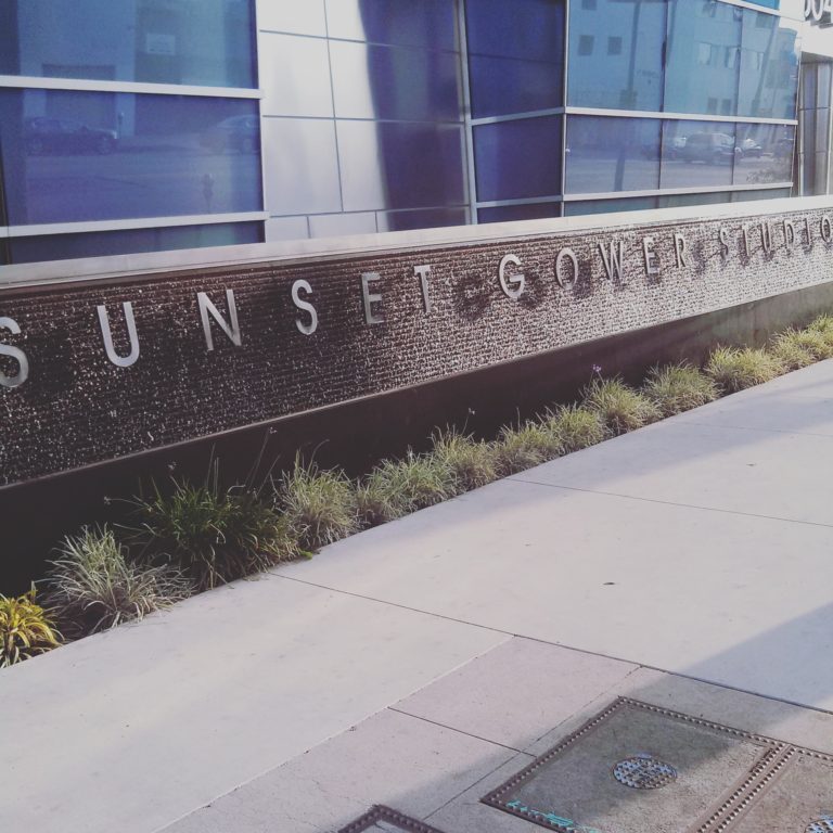 Sunset Gower Studios Sign Photo by Socialbilitty 768x768