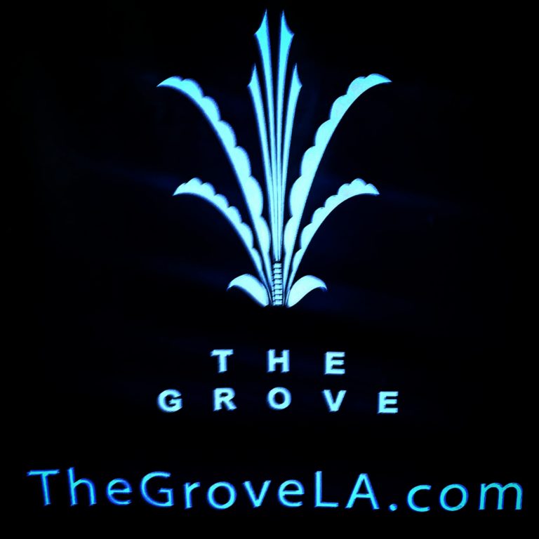 The Grove LA Black Sign Photo by Socialbilitty 768x768