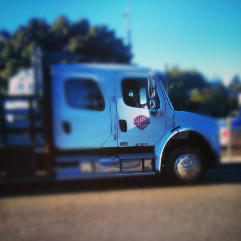 Warner Bros. Production Truck Shoot in Los Angeles Olympia Medical Center TNTs Southland 768x769